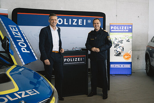 Landespolizeidirektion Salzburg mit Alexander Kribus