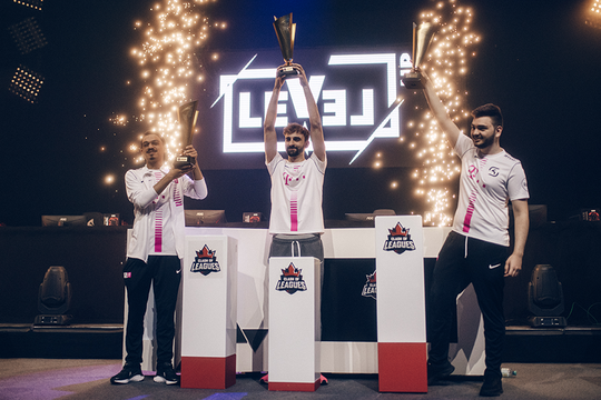 LEVEL UP - The Gaming- & eSports-Festival Salzburg Siegerehrung des CS:GO-Finals 2021